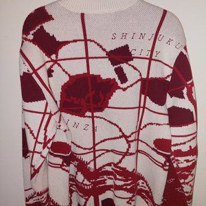 KITH Cream & Red Sweater